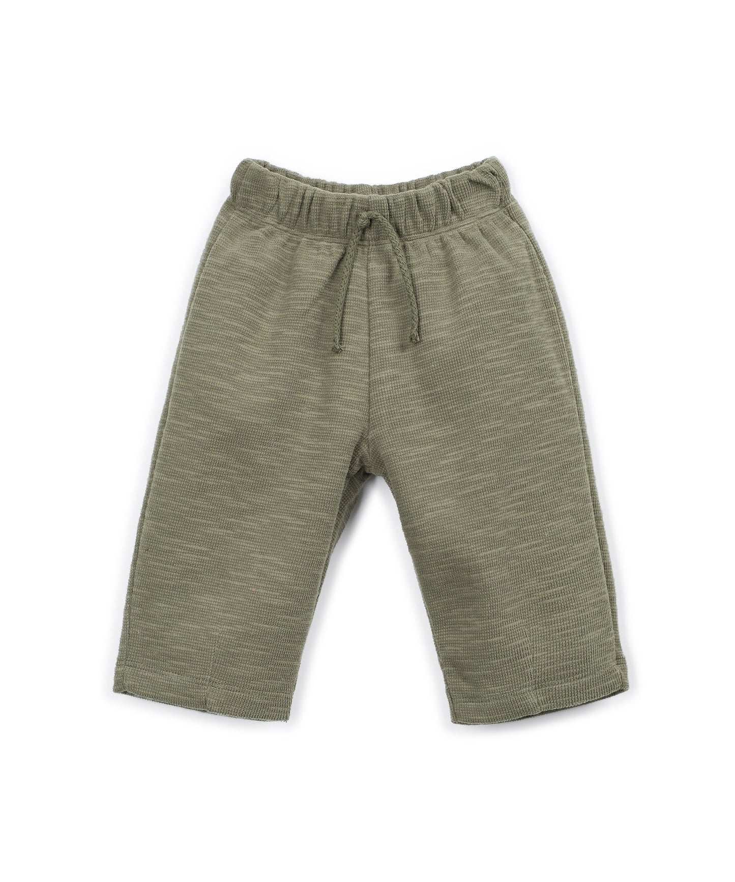 PANTALONE RIB MORBIDO - Neonato - COTONE ORGANICO - PLAY UP 1AT11600
