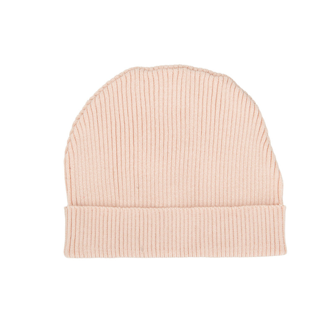 CAPPELLINO KNITTED CON RISVOLTO - Neonato - 50%BAMBOO-50%COTONE ORGANICO - Bimbidreams GORTRI00