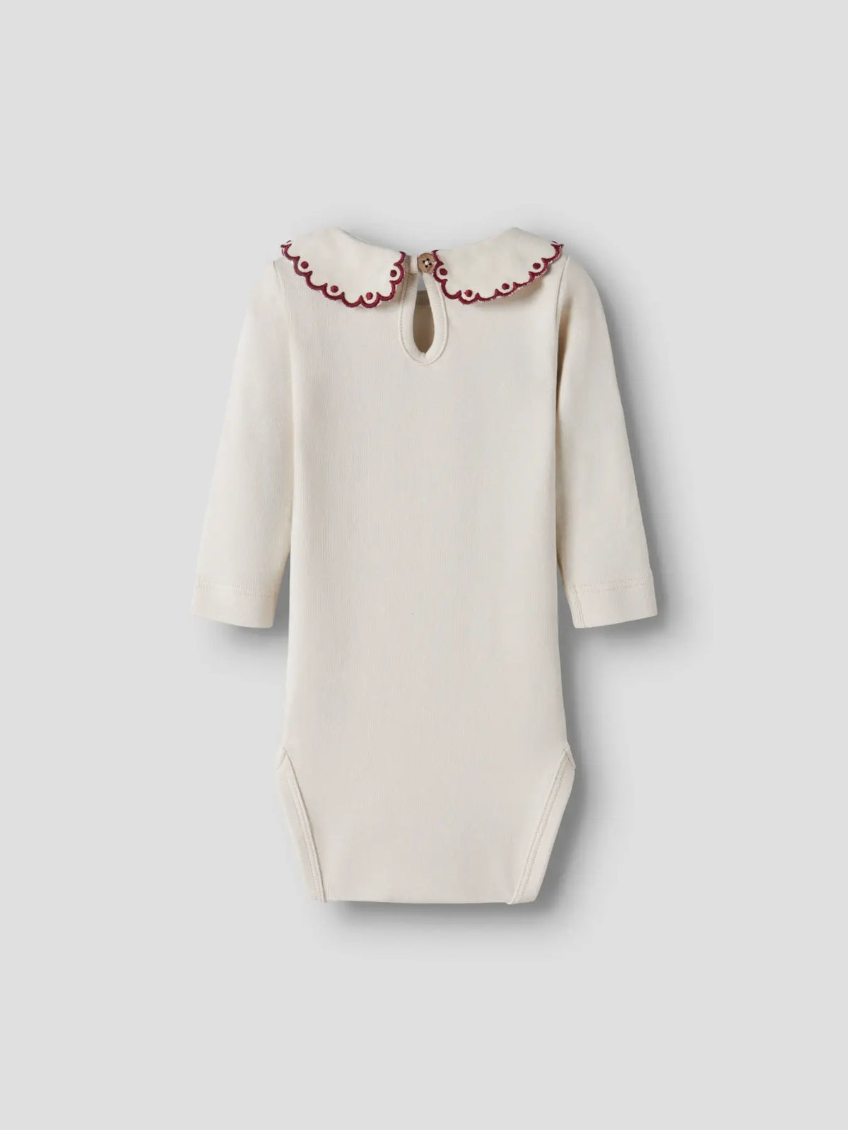 body manica lunga con colletto - NEONATA - 100% COTONE ORGANICO - LIL ATELIER 13261835