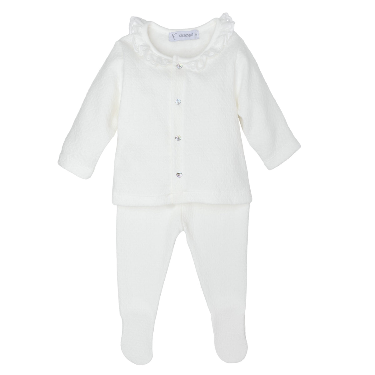 box regalo con completino - NEONATA - 100% cotone - CALAMRO 72527