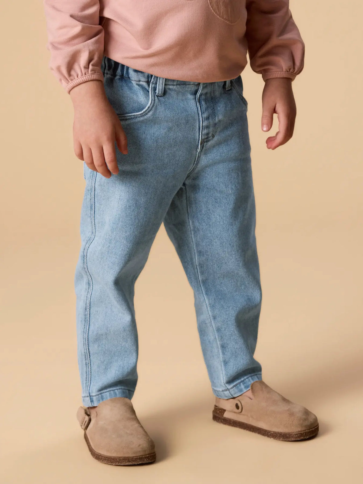 LOOSE JEANS - BAMBINO - 100% COTONE ORGANICO - LIL ATELIER 13258099