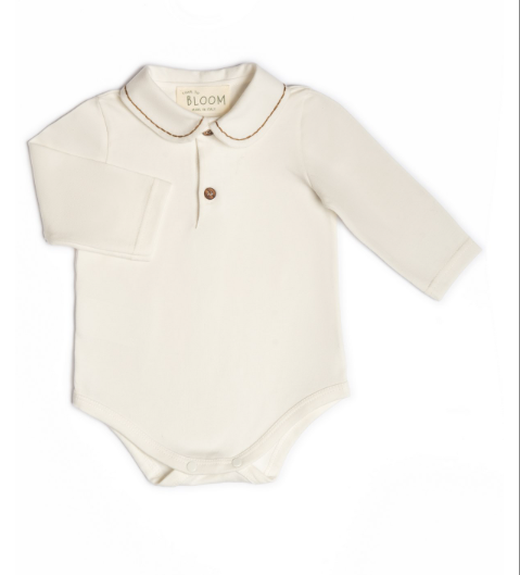 pagliaccetto con body colletto - Neonato - 100% cotone - TIME TO BLOOM 138101