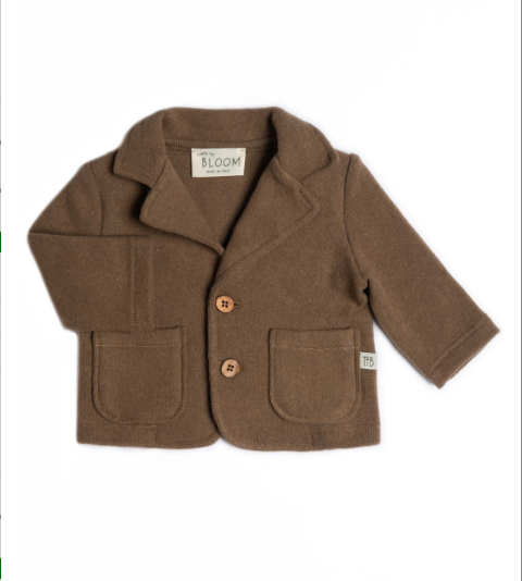 Giacca morbida in cotone - BAMBINO - cotone-viscosa-elastane - TIME TO BLOOM 138316