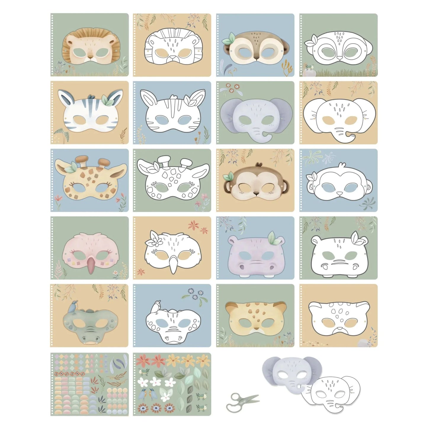 LIBRO MASCHERE - accessori - - LITTLE DUTCH BT126910