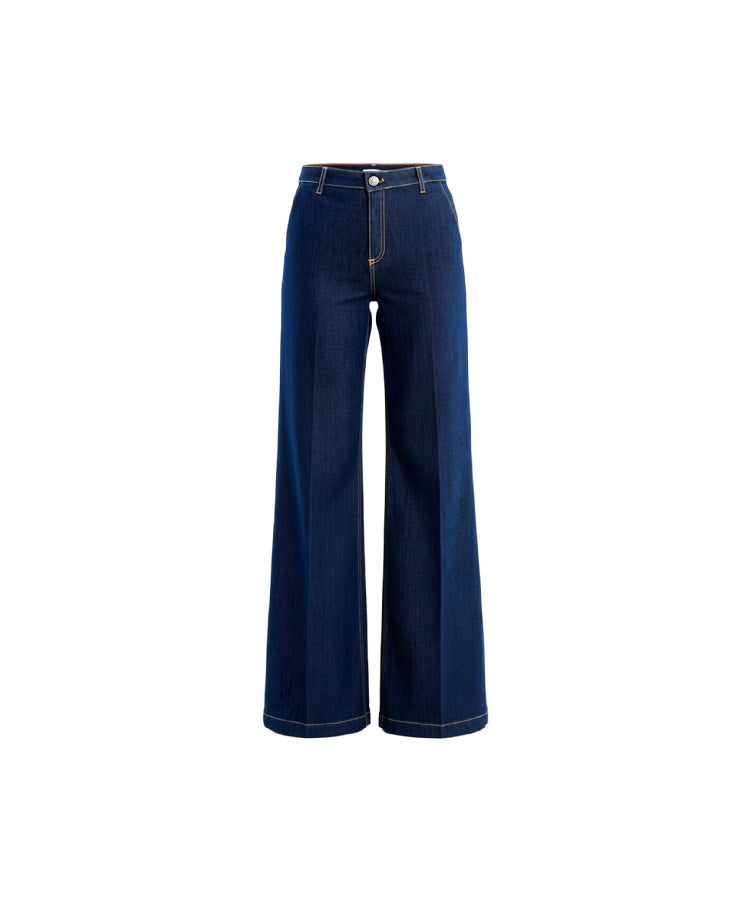 Jeans a palazzo dritto - BAMBINA - Denim - VICOLO 3141PD00377