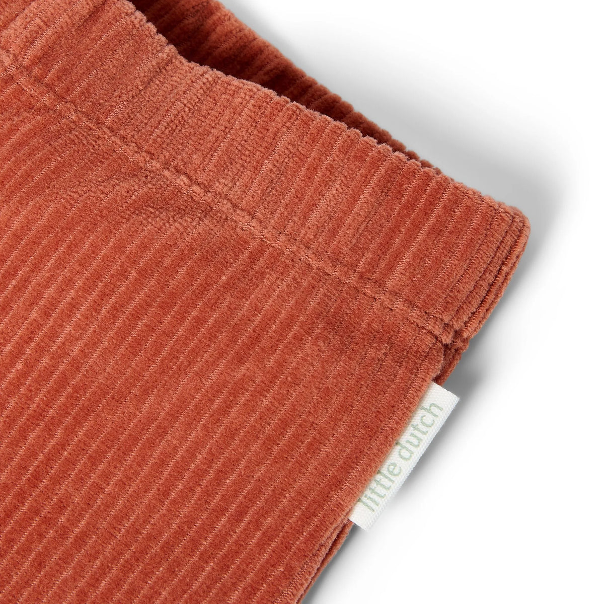 PANTALONI A ZAMPA IN VELLUTO A COSTINE - NEONATA - 100% COTONE ORGANICO - LITTLE DUTCH CL26093003
