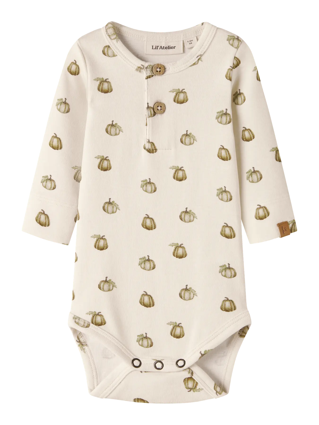 body manica lunga zucche - Neonato - COTONE ORGANICO 100% - LIL ATELIER 13258898