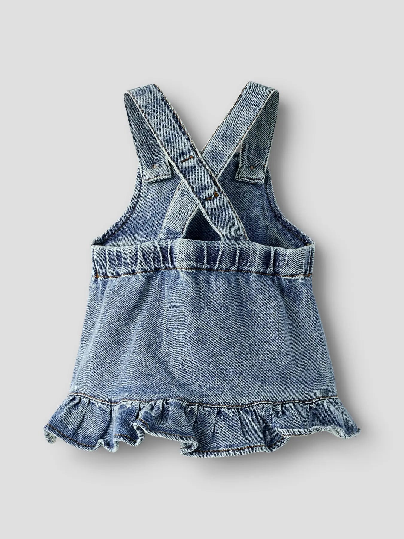 ABITO IN DENIM - NEONATA - COTONE-DENIM - LIL ATELIER 13257569