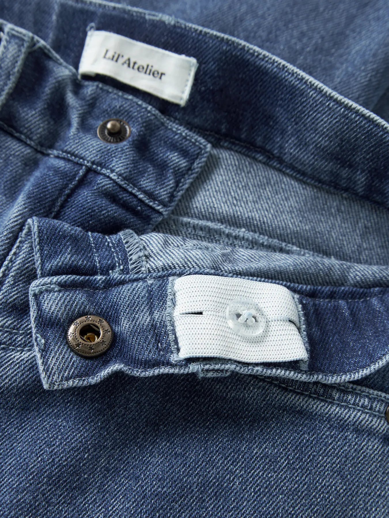 WIDE JEANS - BAMBINO - COTONE DENIM - LIL ATELIER 13259126