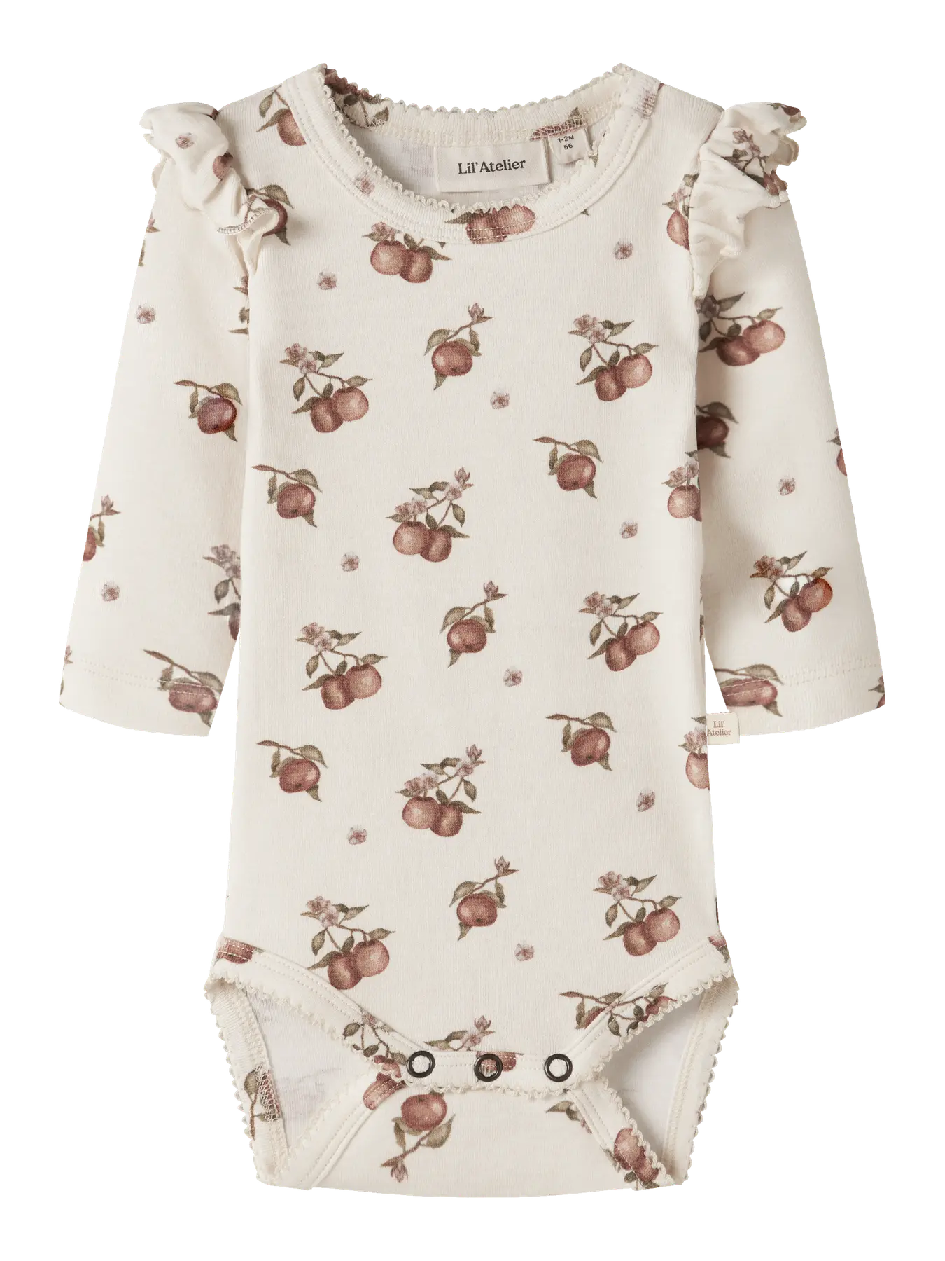 BODY MANICA LUNGA - NEONATA - 100%COTONE - LIL ATELIER 13257160