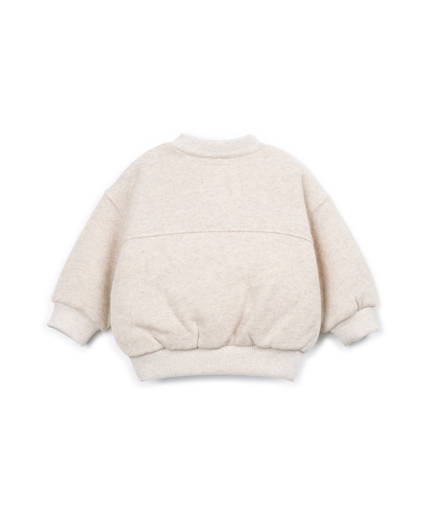 FELPA SENZA CAPPUCCIO - BAMBINO - COTONE ORGANICO 100% - PLAY UP 1AT10903