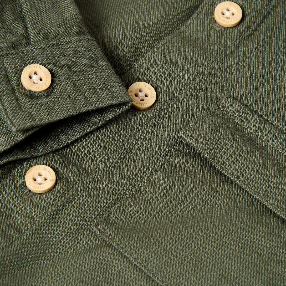 CAMICIA CON PARTICOLARE RETRO - Neonato - 100% COTONE ORGANICO - LITTLE DUTCH CL26091603