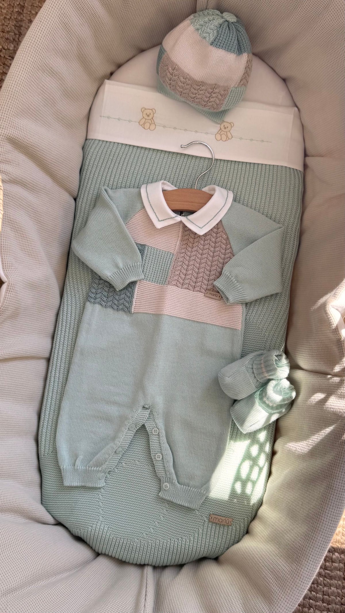 TUTINA INTERA - Neonato - LANA 100% - MARLU IS6010