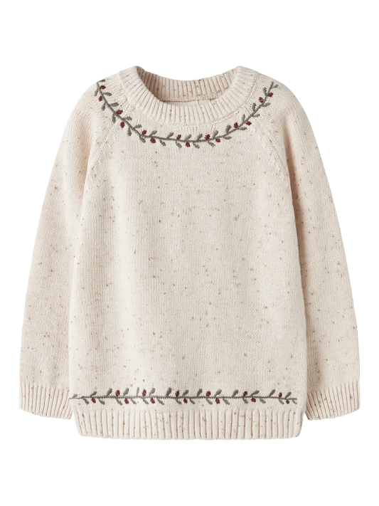 Maglioncino girocollo con ghirlanda - BAMBINO - 100% cotone - LIL ATELIER 13236049