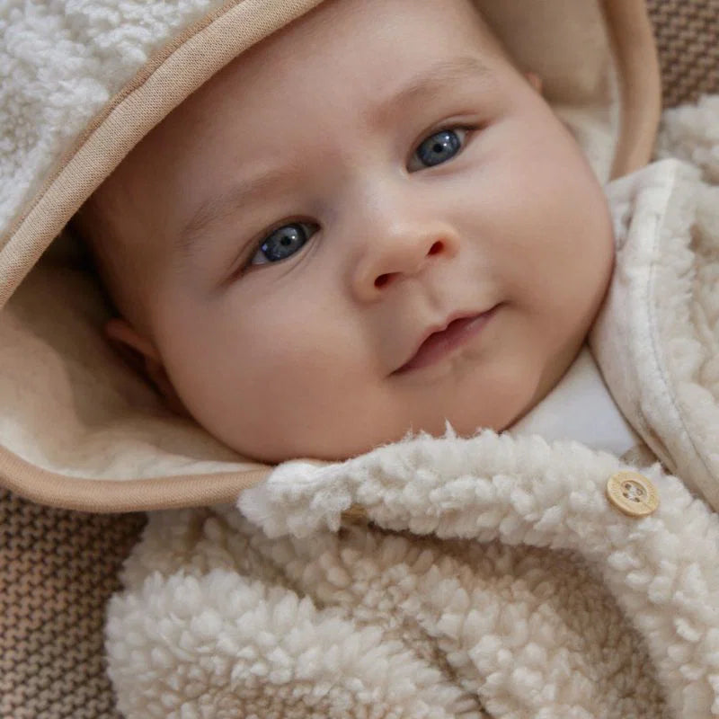 cappotto teddy con cappuccio - Neonato - 100% COTONE ORGANICO - LITTLE DUTCH CL26092905