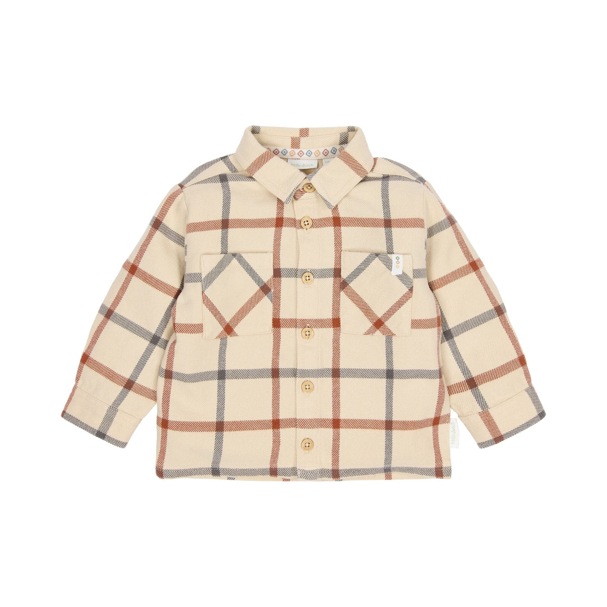 CAMICIA A QUADRETTONI - Neonato - 100% COTONE ORGANICO - LITTLE DUTCH CL26091615