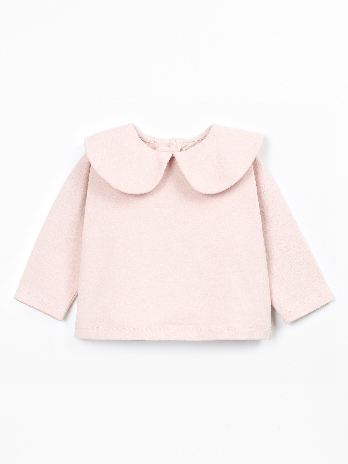 MAGLIA CON COLLETTO TONDO - NEONATA- COTONE ORGANICO - PLAY UP 2AT10900