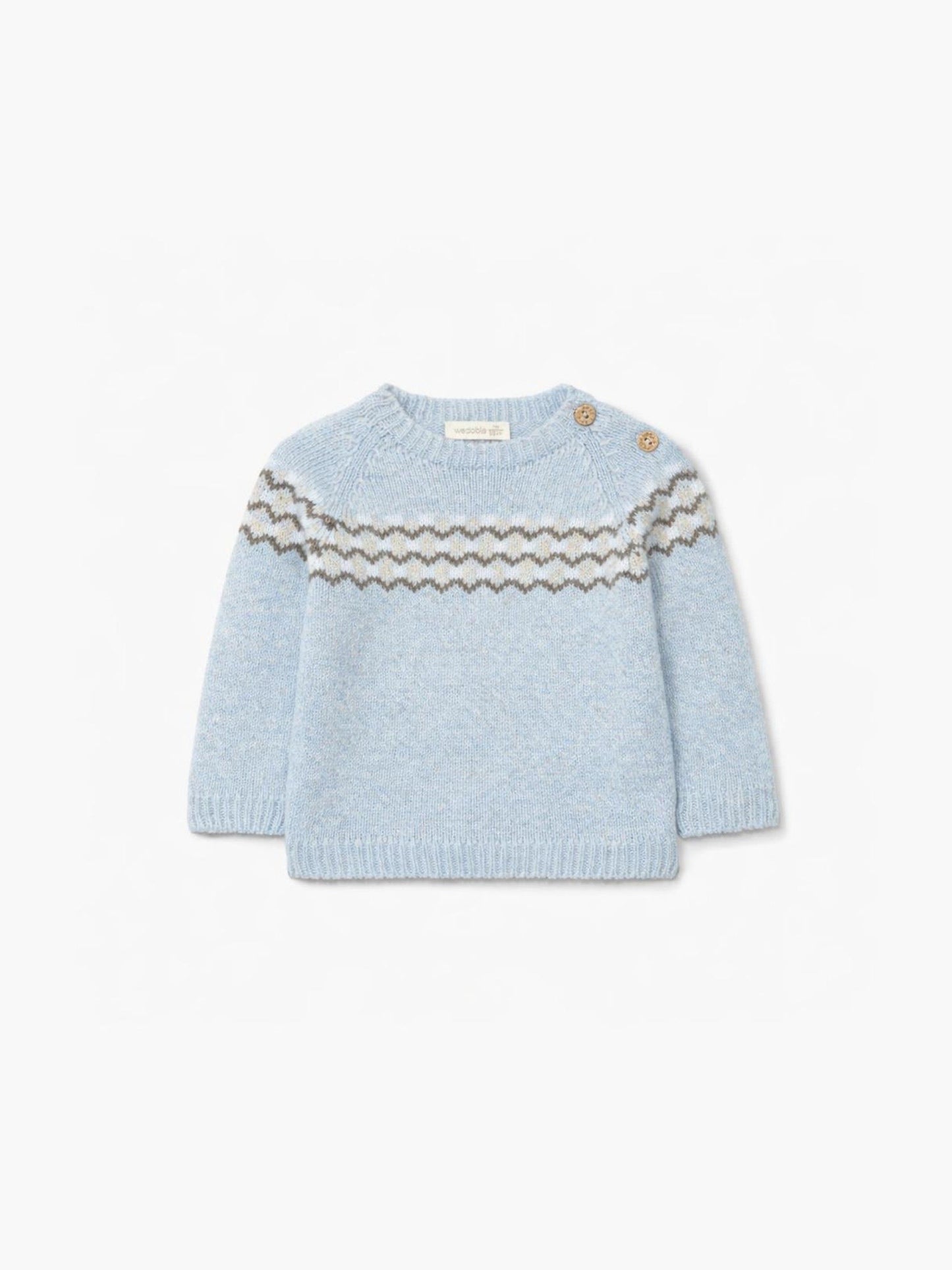 maglione girocollo - BAMBINO - LANA MERINOS 100% - WEDOBLE I26.07301C
