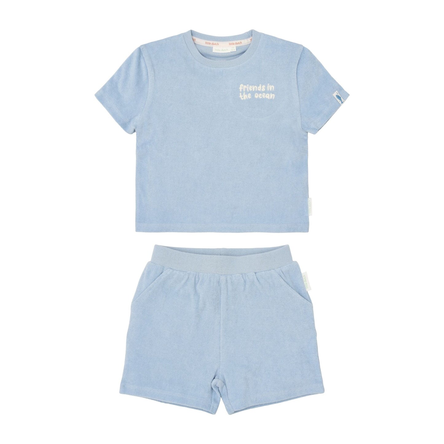 CL26031402 - COMPLETO T-SHIRT+SHORTS - LITTLE DUTCH