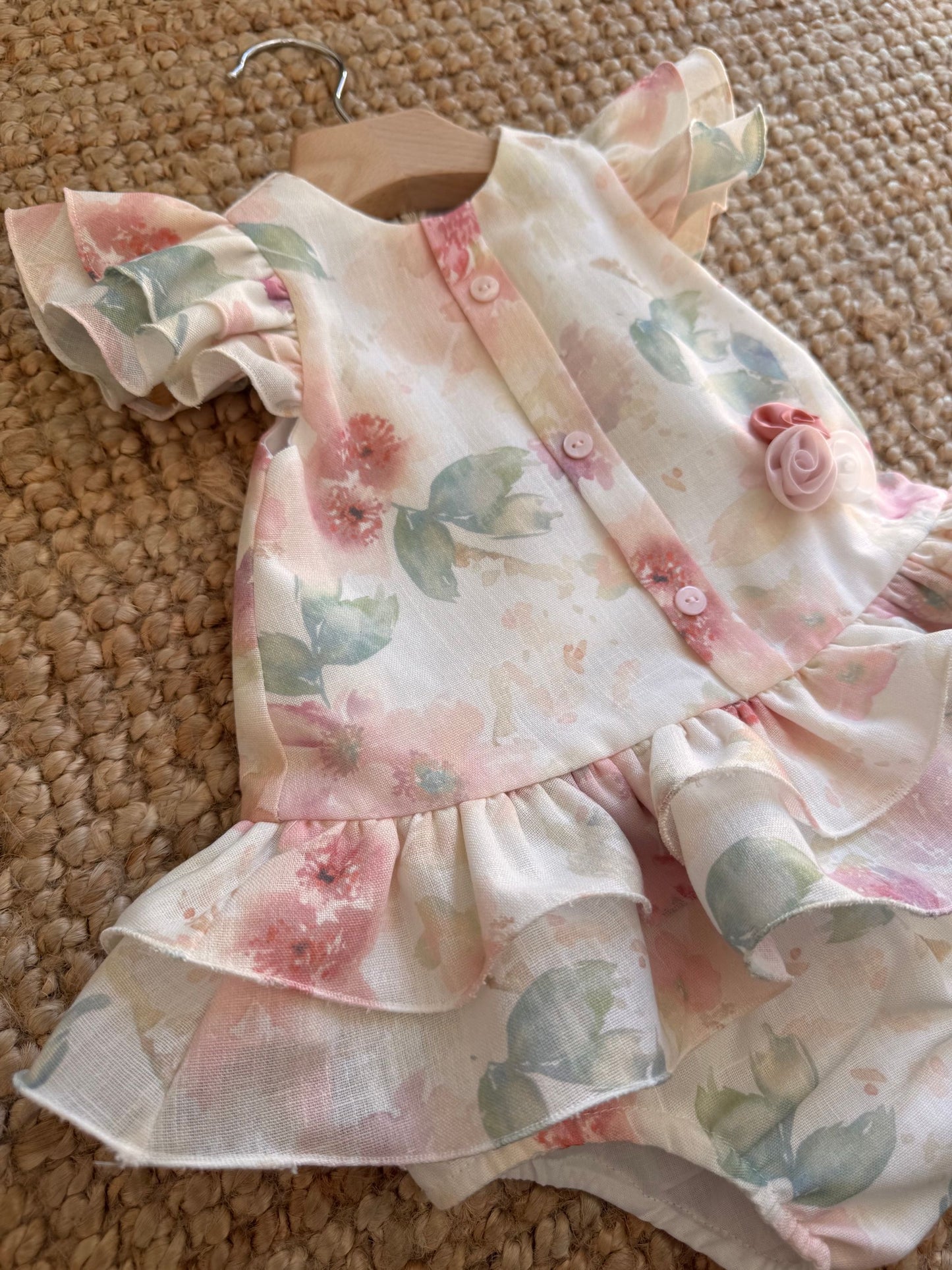 VESTINETTA ROSE CON CULOTTE Marlù
