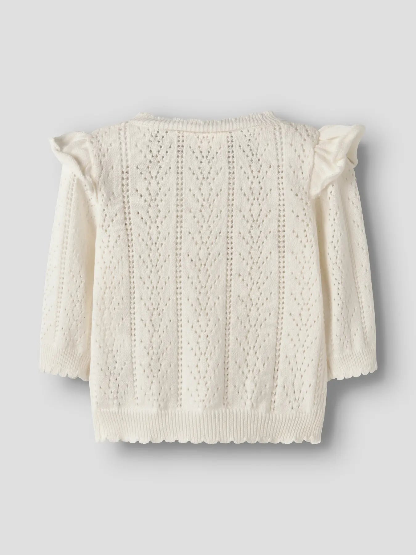 CARDIGAN TRAFORATO - NEONATA - 100%COTONE - LIL ATELIER 13255951
