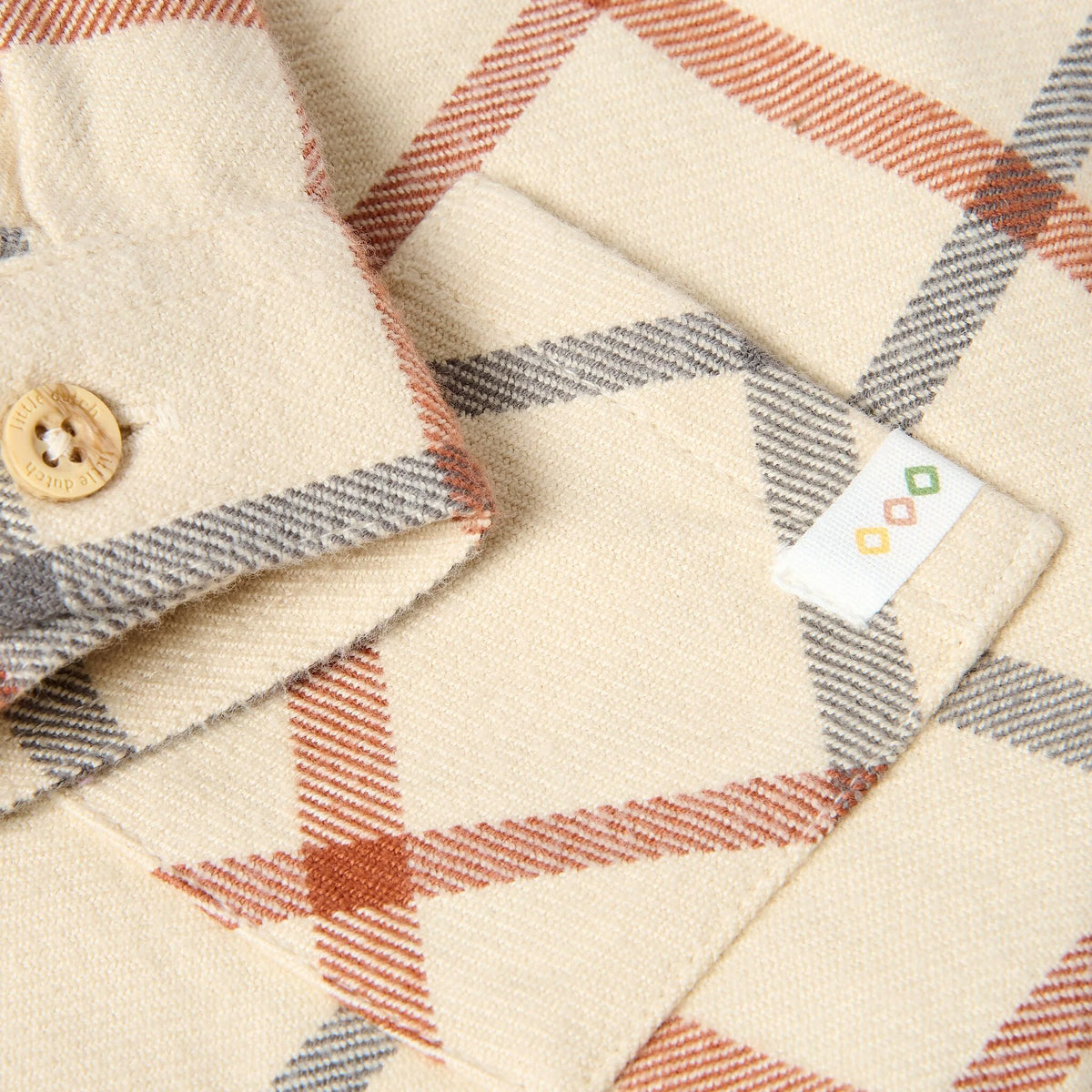 CAMICIA A QUADRETTONI - Neonato - 100% COTONE ORGANICO - LITTLE DUTCH CL26091615