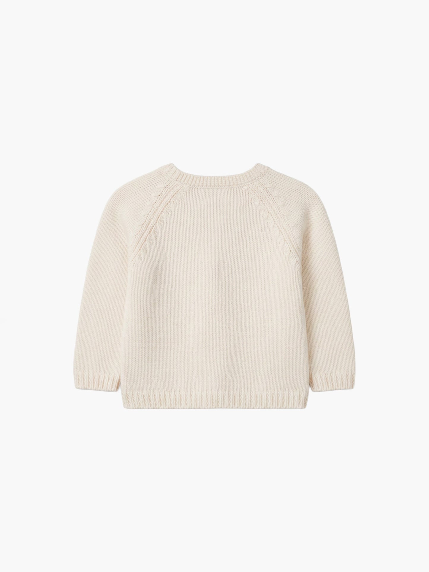 CARDIGAN CON BOTTONCINI - BAMBINO - LANA MERINOS 100% - WEDOBLE I26.05308D