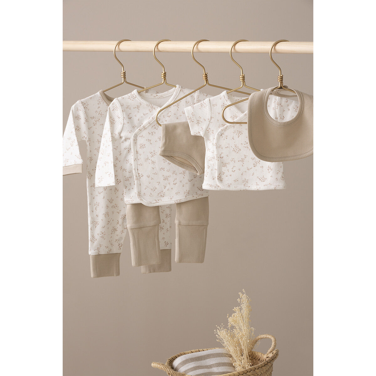 SET 2 BAVAGLINI 19X19 IN BAMBOO E COTONE - Neonato - 50%COTONE ORGANICO-50%BAMBOO - Bimbidreams 190R0410