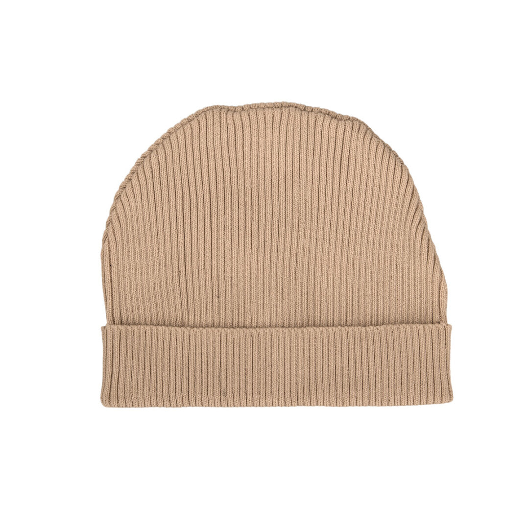 CAPPELLINO KNITTED CON RISVOLTO - Neonato - 50%BAMBOO-50%COTONE ORGANICO - Bimbidreams GORTRI00