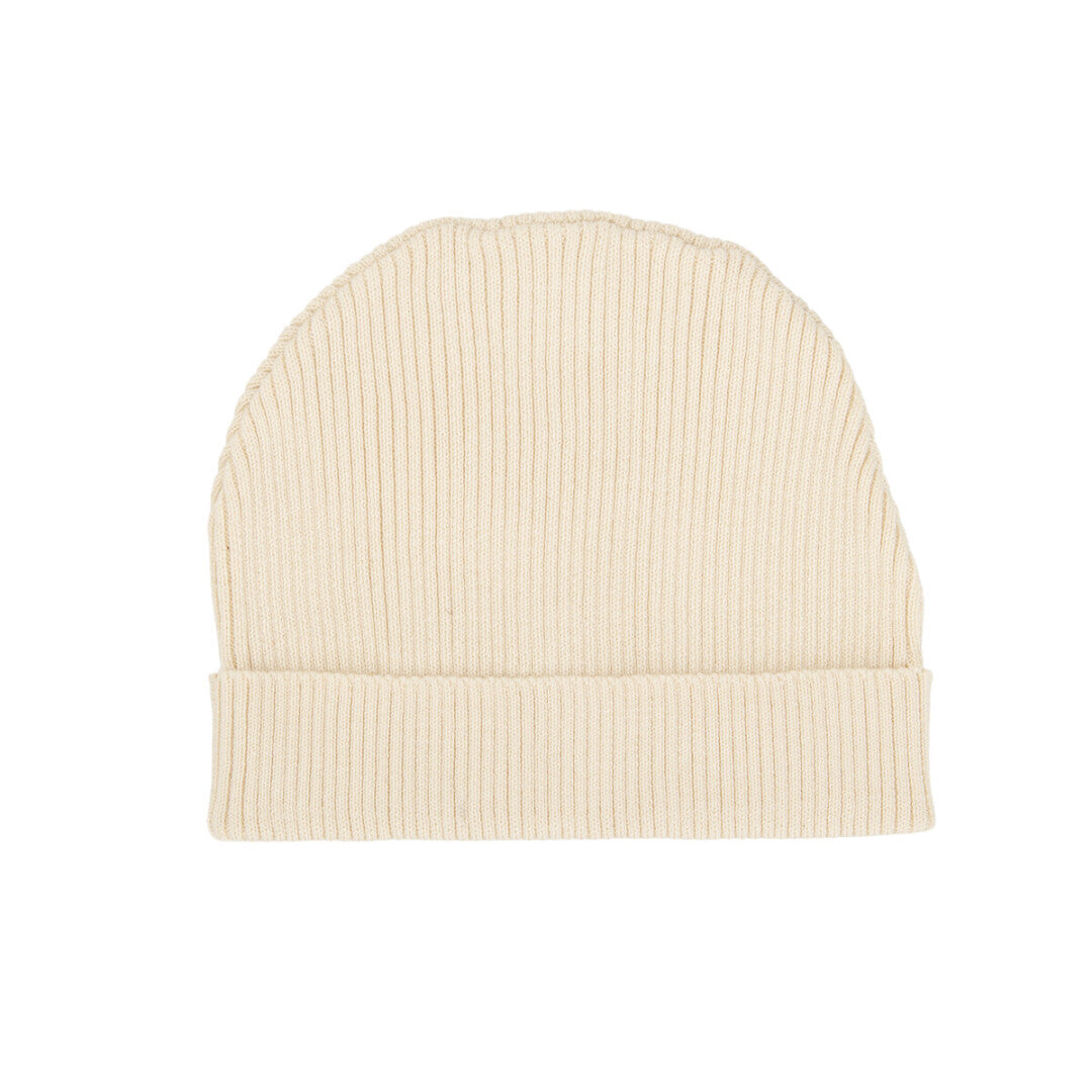 CAPPELLINO KNITTED CON RISVOLTO - Neonato - 50%BAMBOO-50%COTONE ORGANICO - Bimbidreams GORTRI00