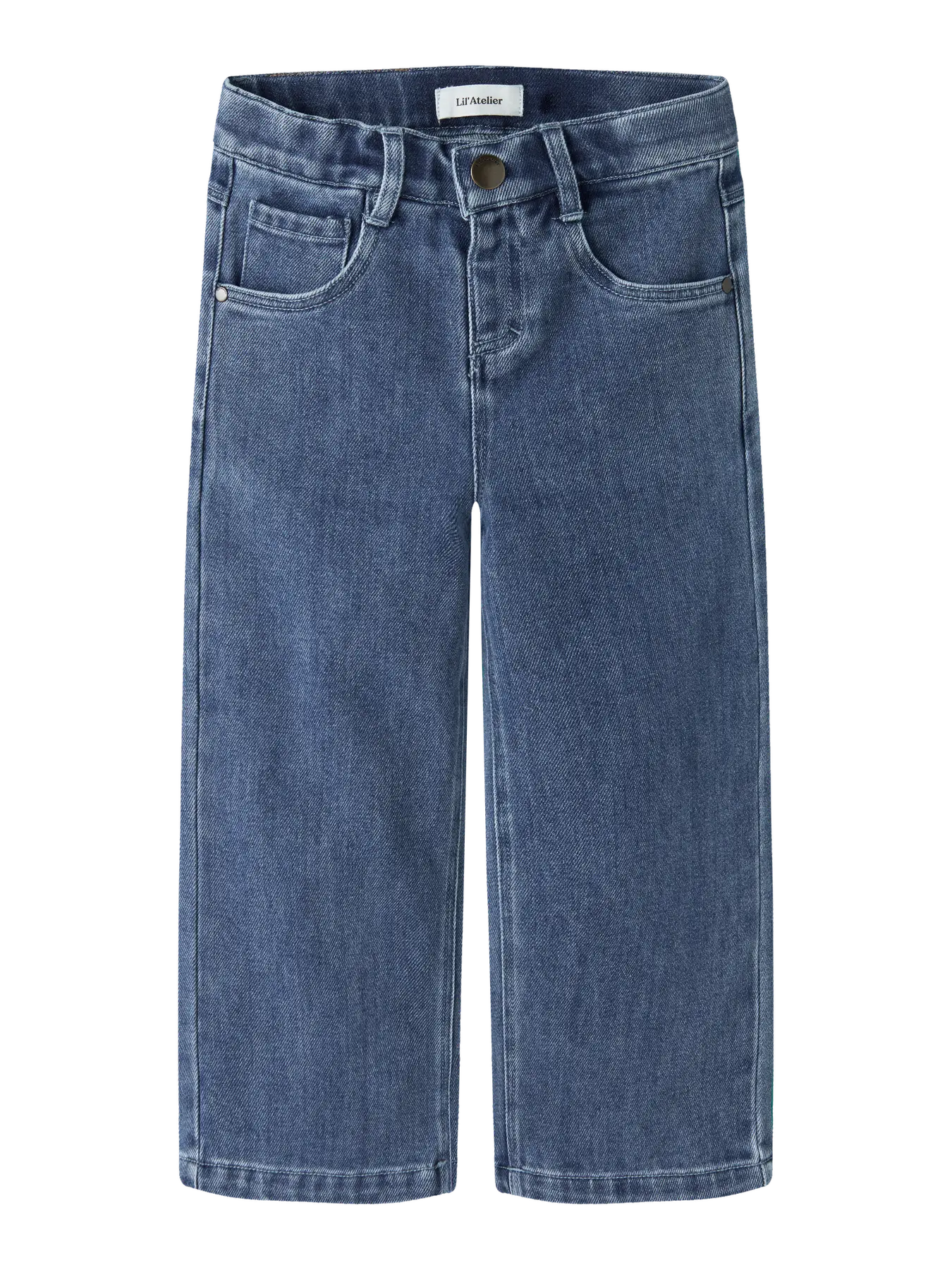WIDE JEANS - BAMBINO - COTONE DENIM - LIL ATELIER 13259126