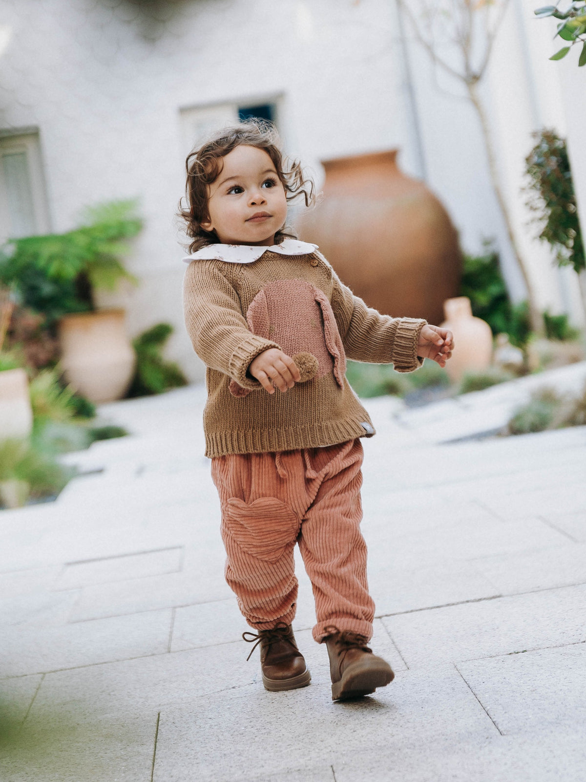 MAGLIONCINO ORECCHIE - BAMBINO - lana-viscosa-cashmere - SNUG 934AY6W005140