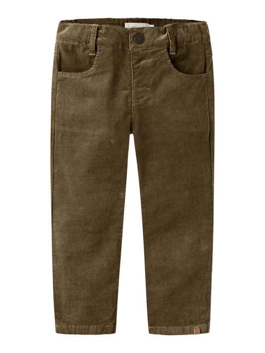 PANTALONE CHINO VELLUTO LEGGERO - BAMBINO - COTONE ORGANICO 100% - LIL ATELIER 13253832
