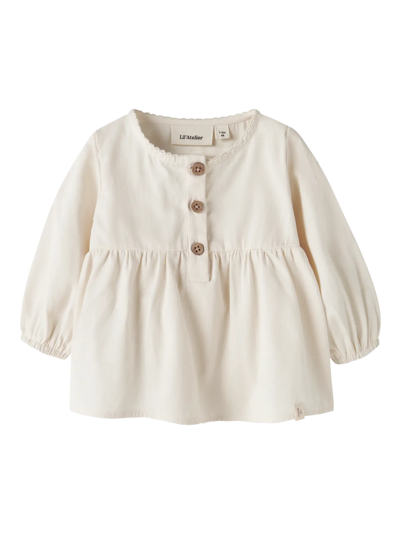 camicia sblusata - NEONATA - 100%COTONE - LIL ATELIER 13257256