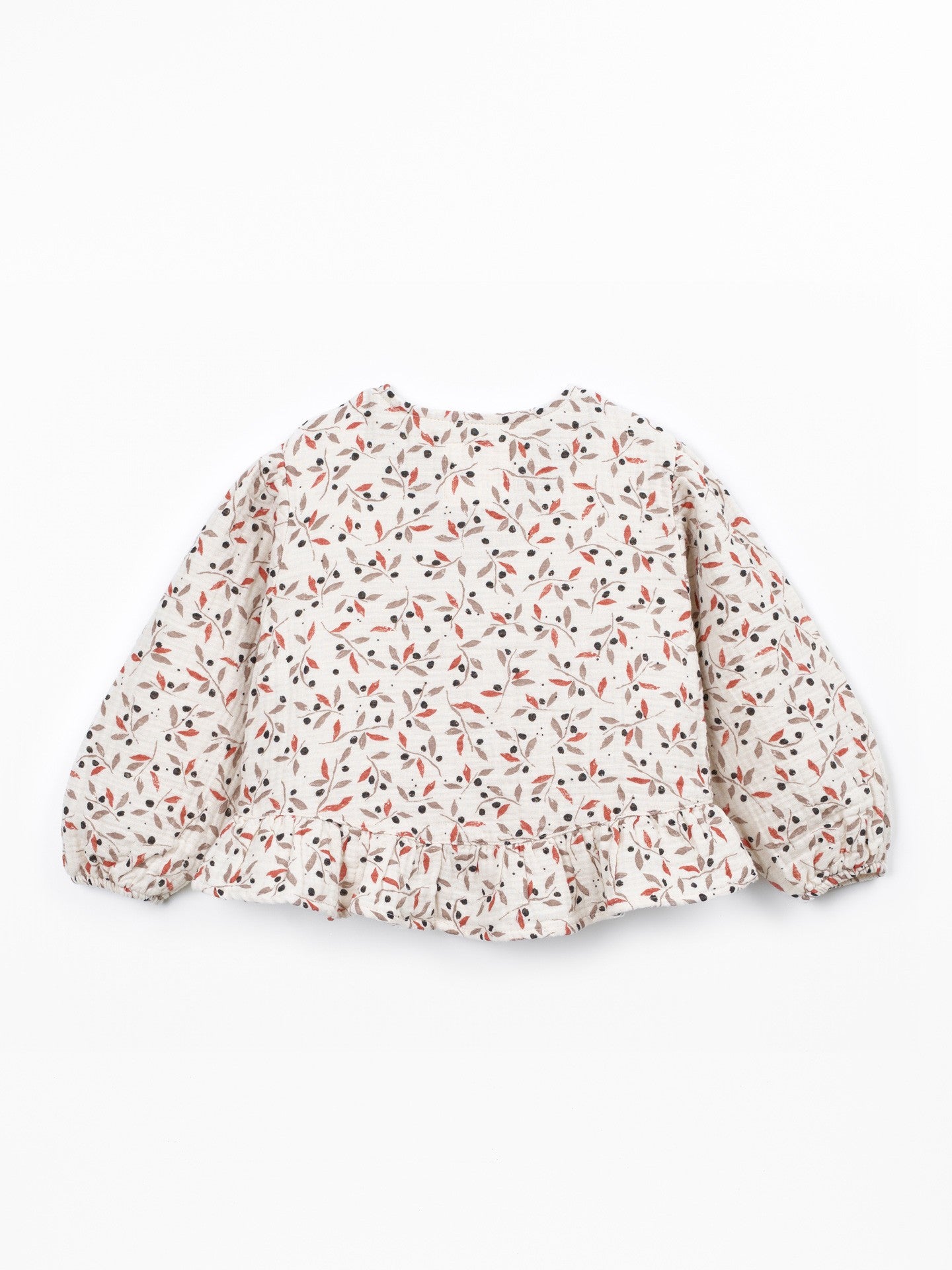 BLUSA IN MUSSOLA - BAMBINA - MUSSOLA DI COTONE - PLAY UP 4AT11251