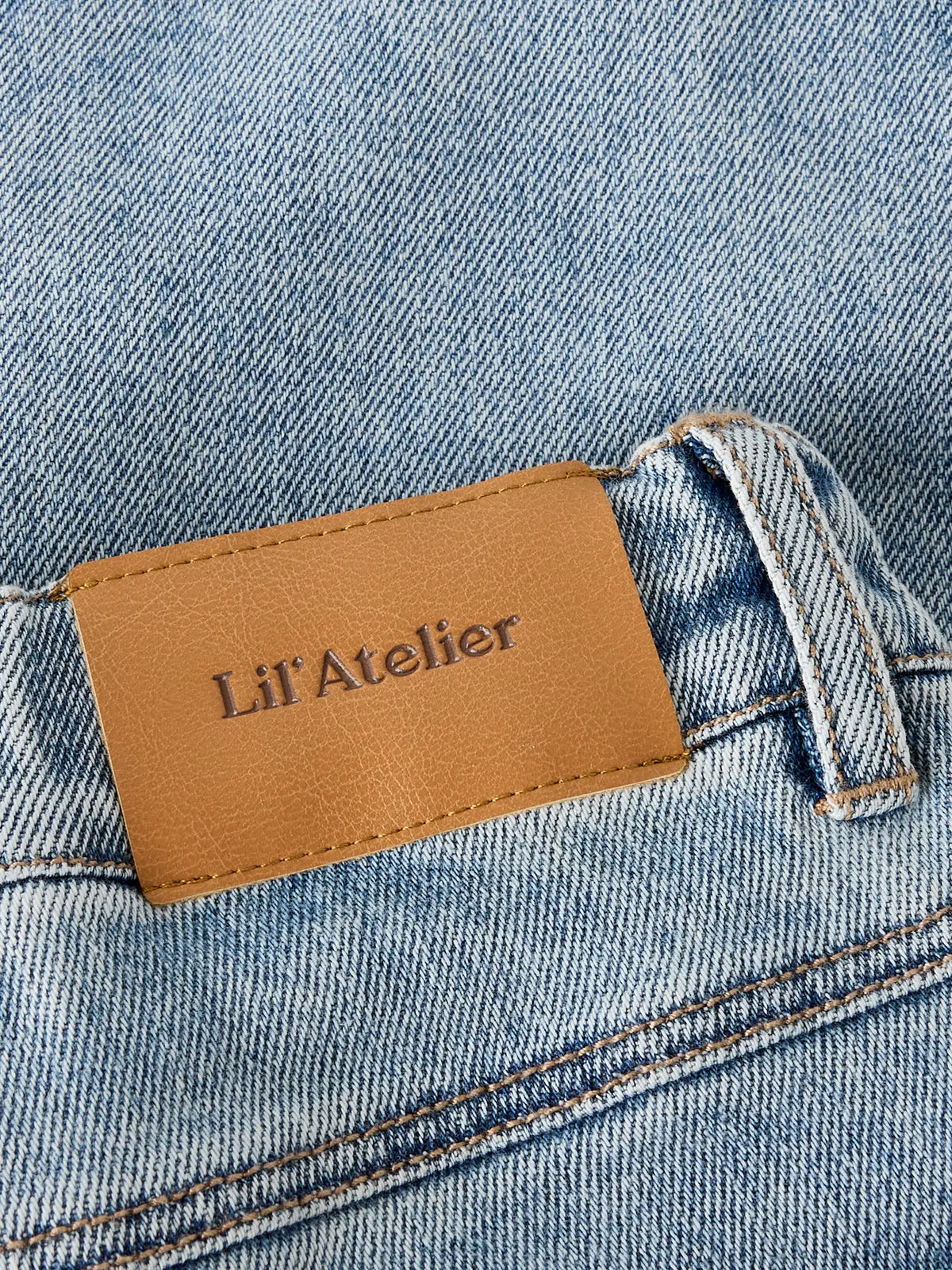 LOOSE JEANS - BAMBINO - 100% COTONE ORGANICO - LIL ATELIER 13258099