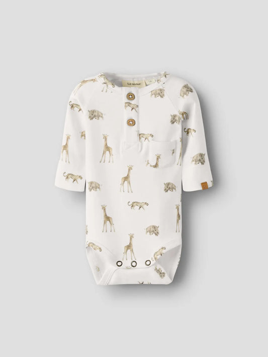 BODY MANICA LUNGA - Neonato - COTONE 100% - LIL ATELIER 13255522