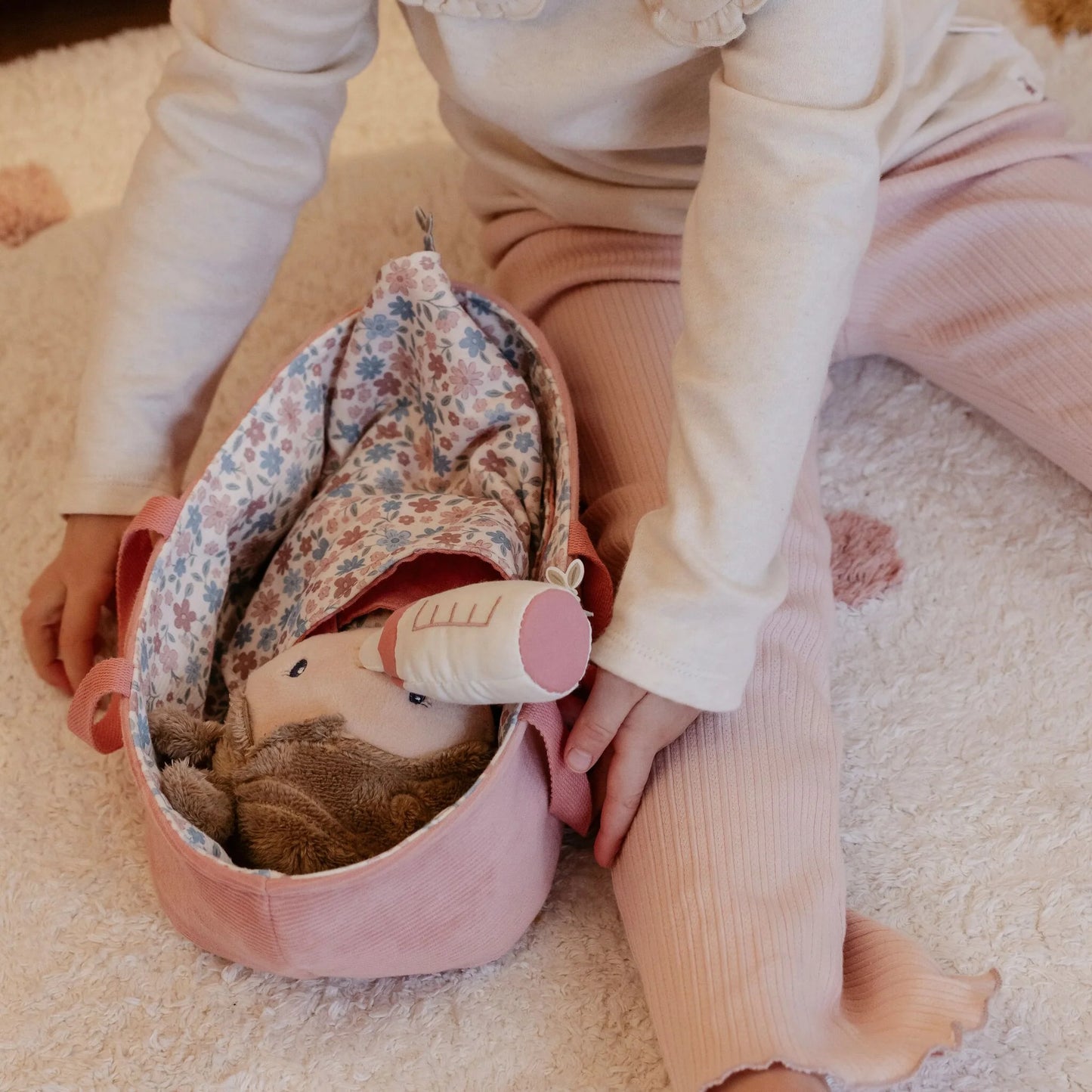 bambola giulia con culla - accessori -  - LITTLE DUTCH LD4680