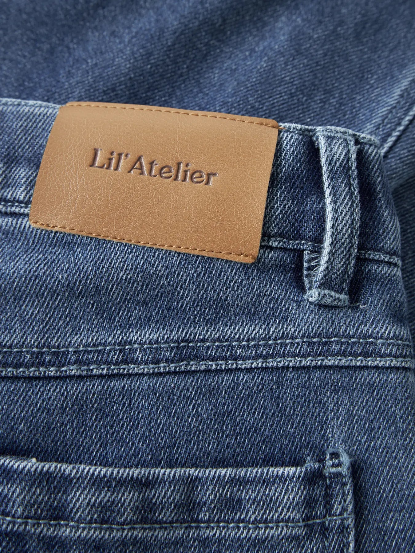 WIDE JEANS - BAMBINO - COTONE DENIM - LIL ATELIER 13259126