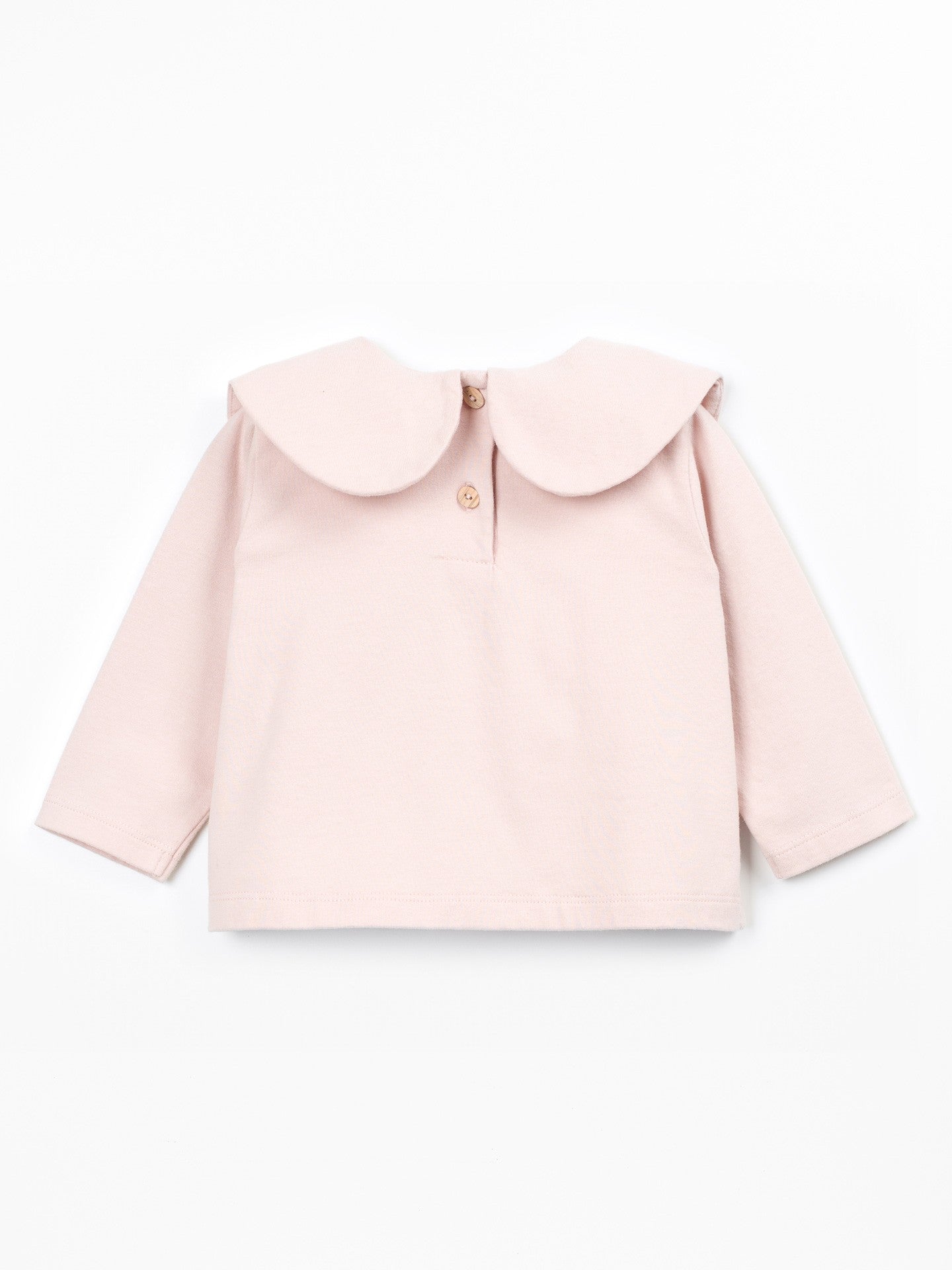 MAGLIA CON COLLETTO TONDO - NEONATA- COTONE ORGANICO - PLAY UP 2AT10900