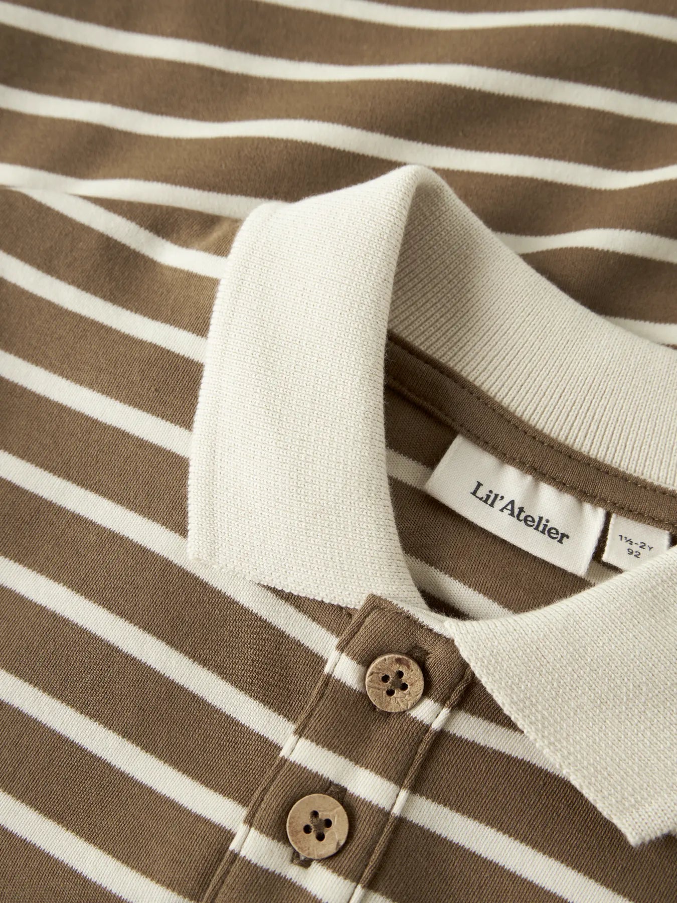 POLO A RIGHE MANICA LUNGA - BAMBIN0 - 100%COTONE - LIL ATELIER 13257622
