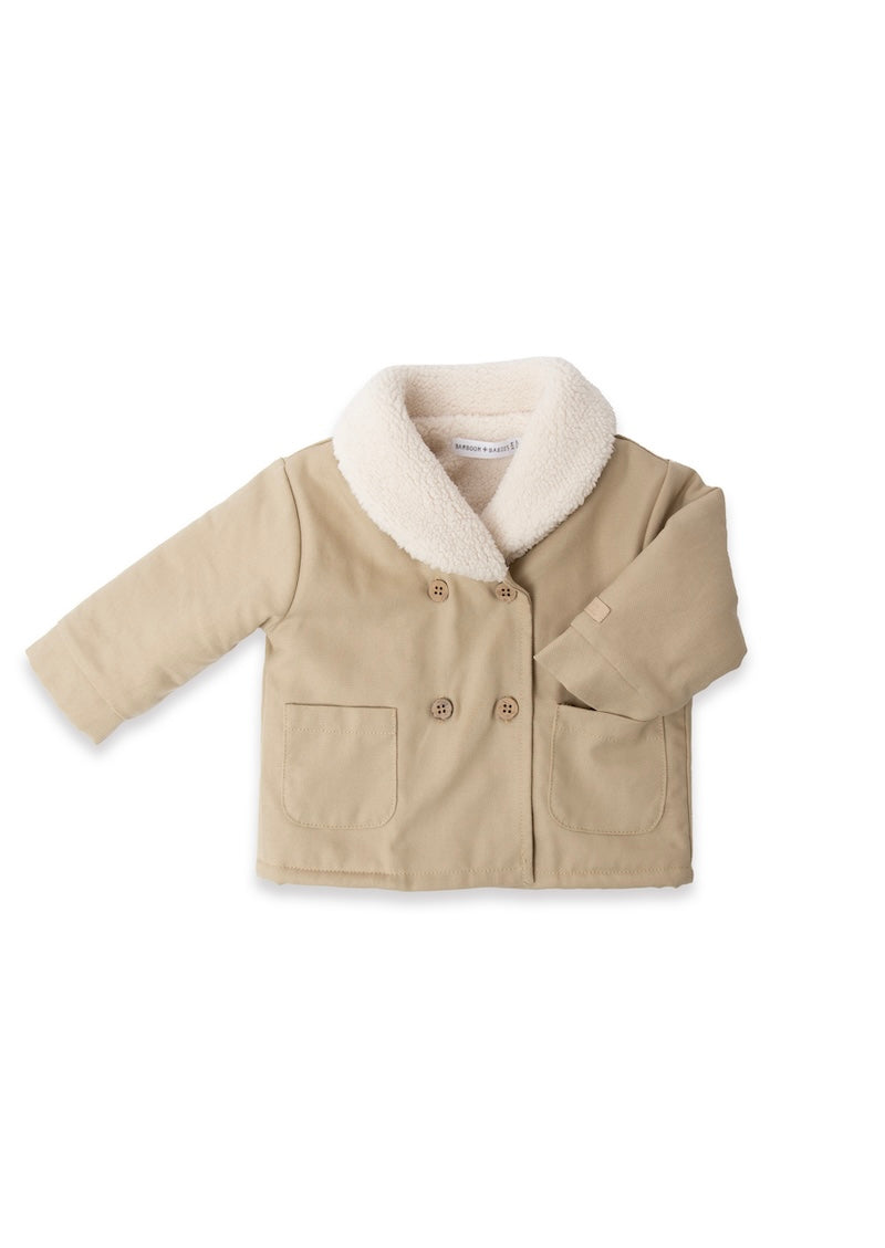 cappotto con teddy - NEONATA - BAMBOO - BAMBOOM 1251TE