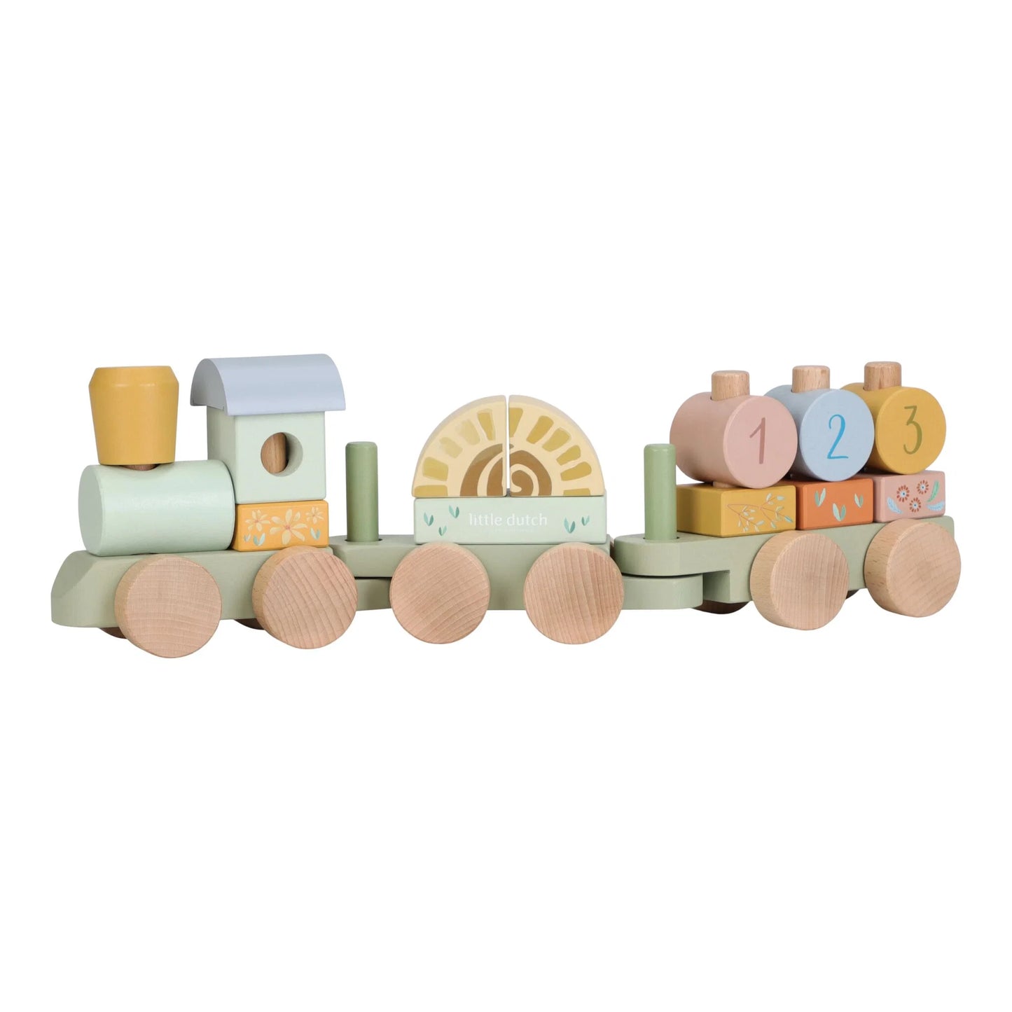 TRENINO LEGNO VERDE - accessori -  - LITTLE DUTCH LD7435
