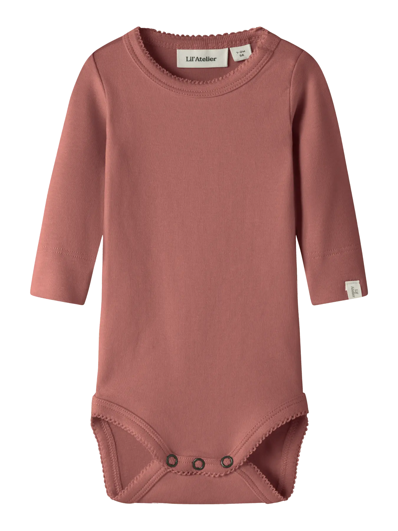BODY MANICA LUNGA - NEONATA - COTONE ORGANICO - LIL ATELIER 13259033