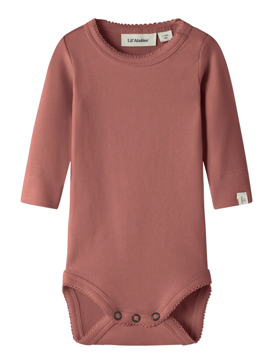 BODY MANICA LUNGA - NEONATA - COTONE ORGANICO - LIL ATELIER 13259033