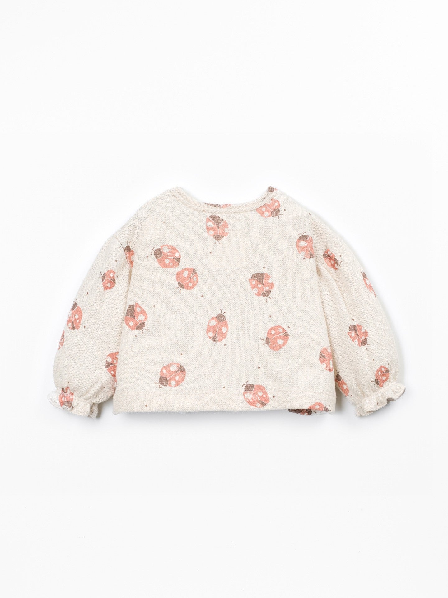 MAGLIA BLUSA GIROCOLLO - NEONATA - COTONE ORGANICO - PLAY UP 2AT11354