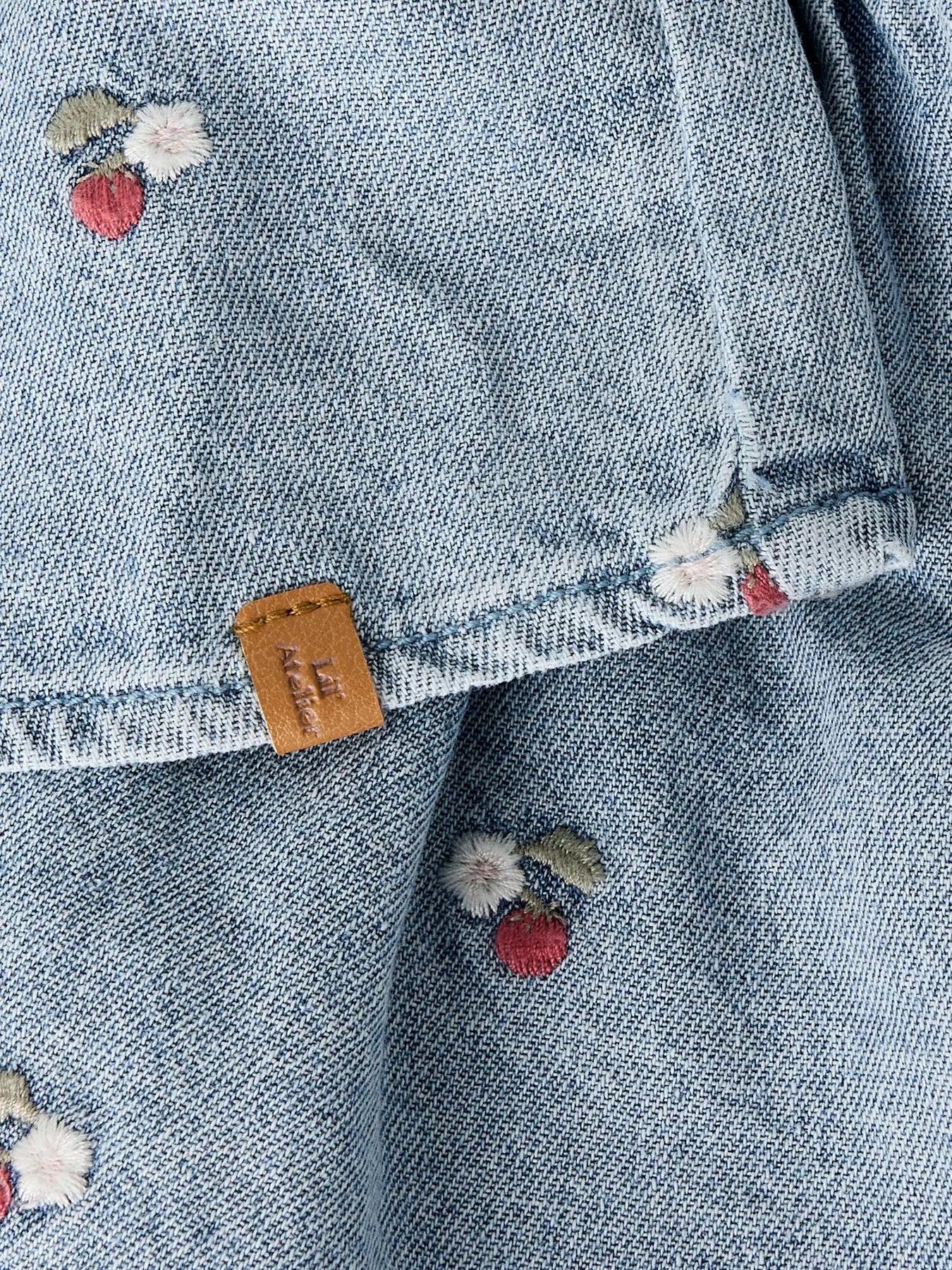 ABITO DENIM - NEONATA - COTONE 100% - LIL ATELIER 13255371