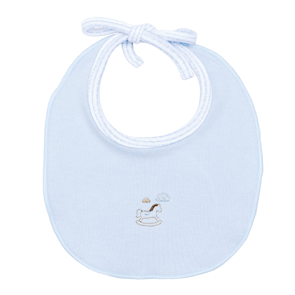set 2 bavaglini - NEONATA - 100% cotone - CALAMARO 74032