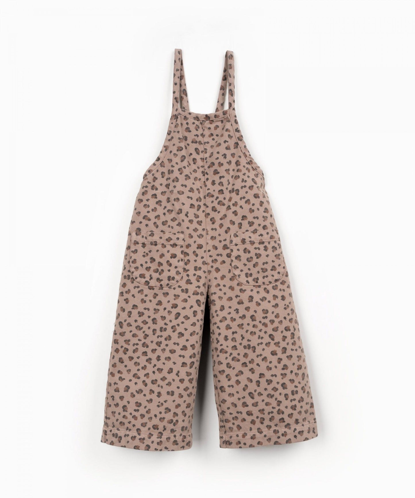 SALOPETTE IN DENIM LUNGA - BAMBINA - COTONE-DENIM - PLAY UP 4AT11501