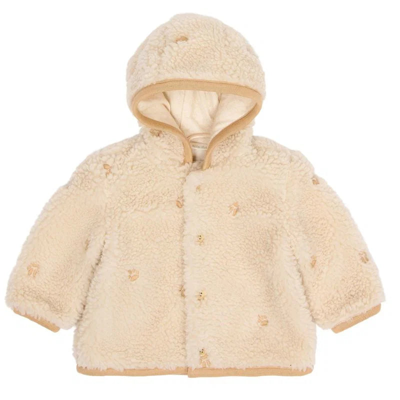 cappotto teddy con cappuccio - Neonato - 100% COTONE ORGANICO - LITTLE DUTCH CL26092905